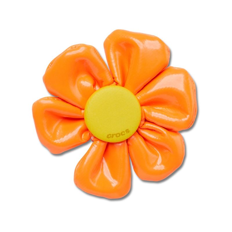 Jibbitz™ Flor Laranja Grande UNICO