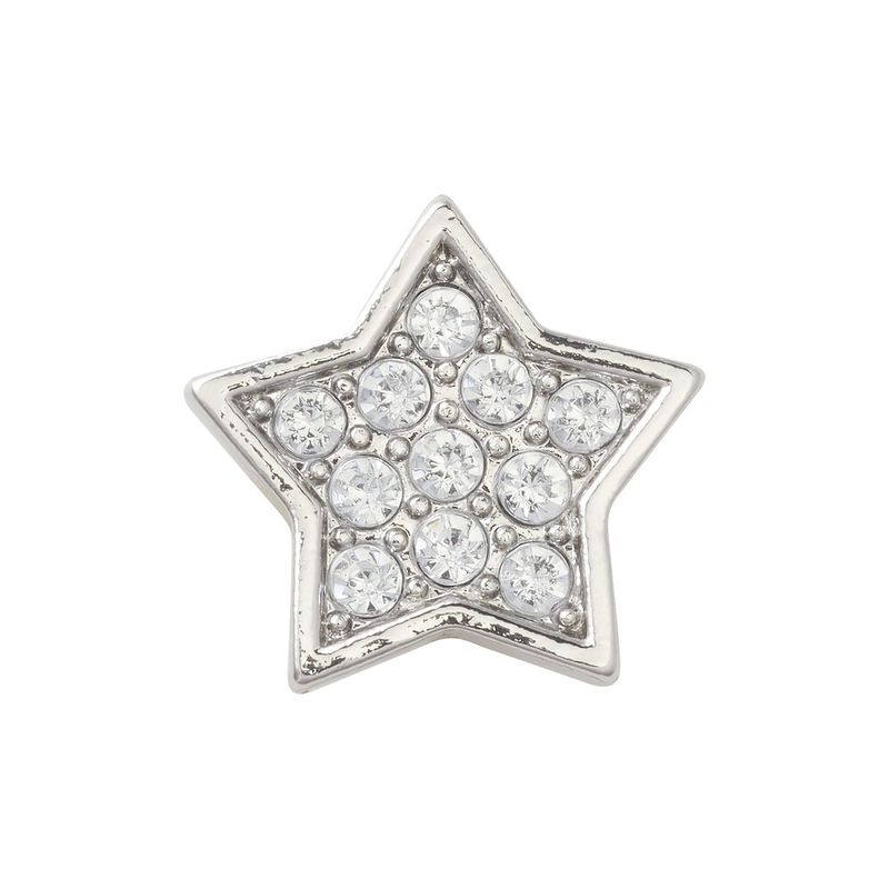 Jibbitz™ Estrela Prateada UNICO - imagem 1