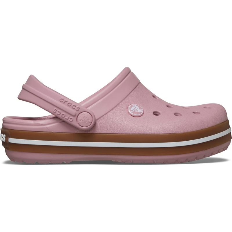 Sandália Crocs Crocband Gum Clog Juvenil MAUVE/GUM