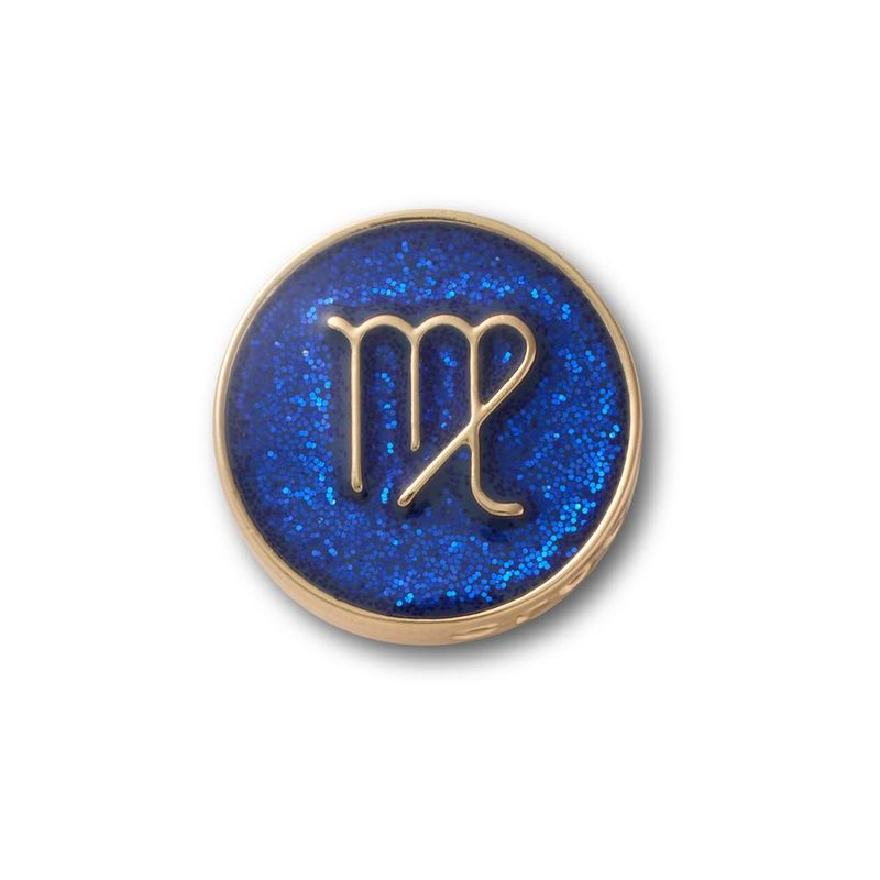 Jibbitz™ Signo Virgem Dourado UNICO - imagem 1