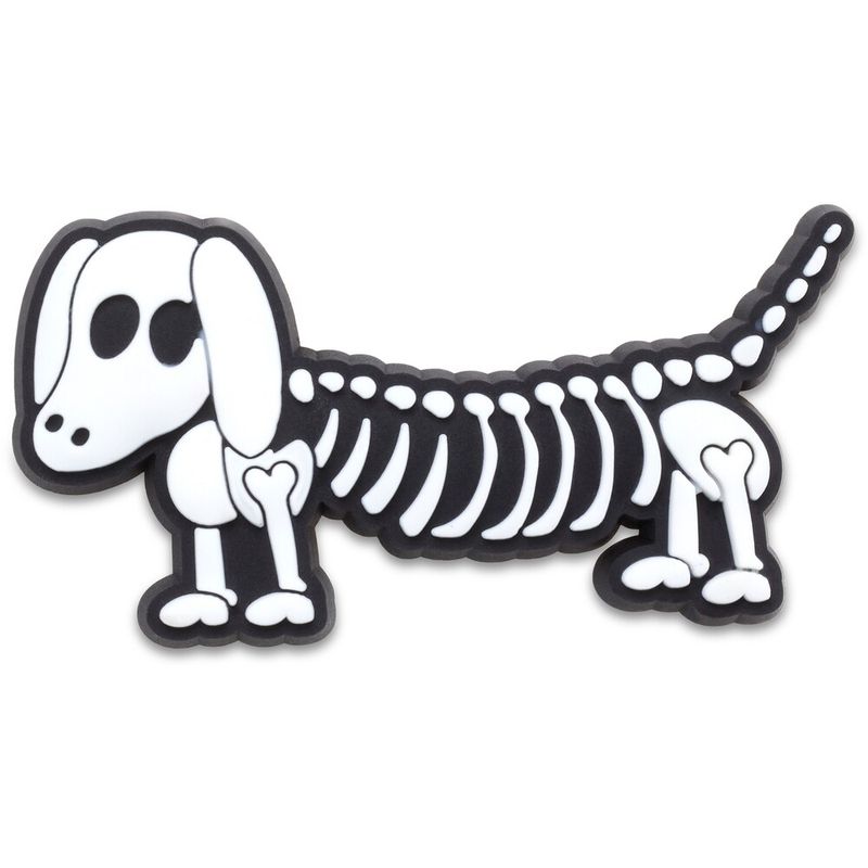 Jibbitz™ Halloween Cachorro Esqueleto UNICO