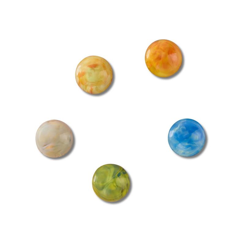 Jibbitz™ Bolinhas de Mármore Pack Com 5 Peças UNICO