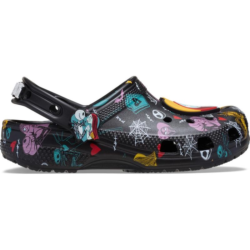 Sandália Crocs Nightmare Before Christmas Multi Classic Clog Juvenil MULTI