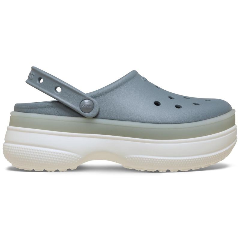 Sandália Crocs Classic Frosted Stacked Clog CONCRETE - imagem 1