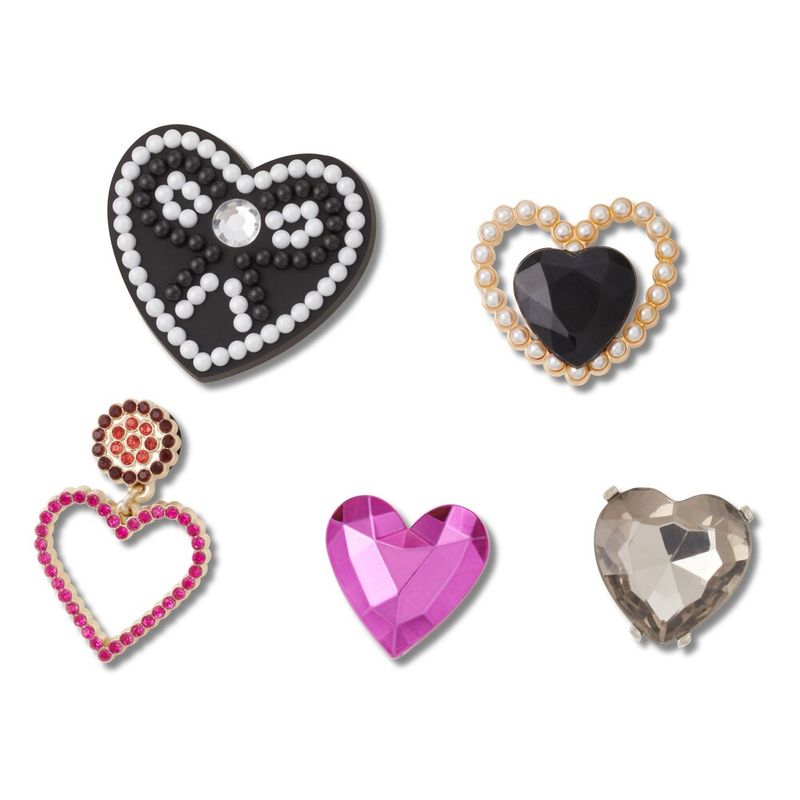 Jibbitz™ Todos os Corações Pack com 5 Peças