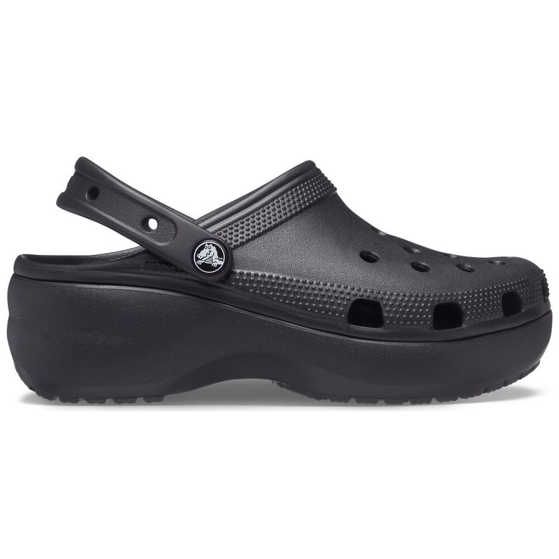 Sandália Crocs Classic Platform Clog BLACK