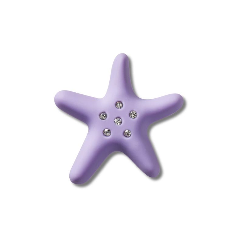 Jibbitz™ Estrela do Mar Roxa Com Gemas UNICO - imagem 1