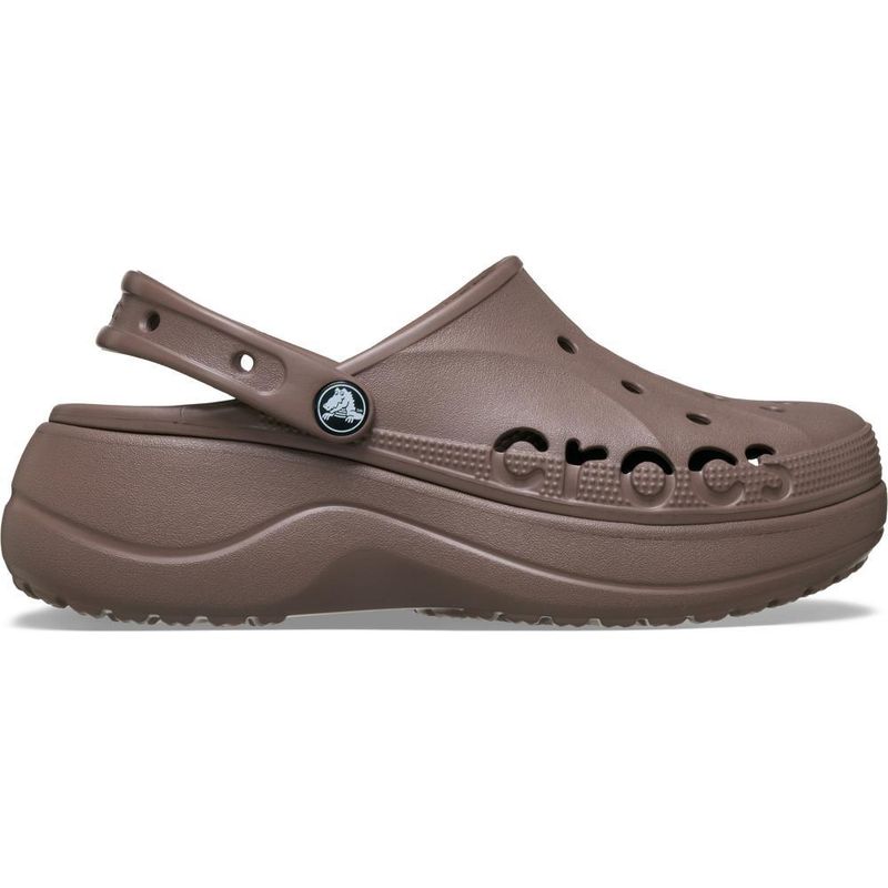 Sandália Crocs Baya Platform Clog TRUFFLE