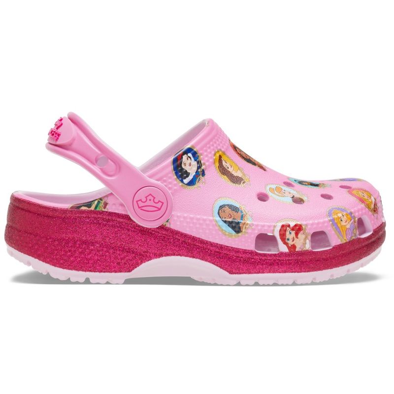 Sandália Crocs Disney Princess Classic Clog Infantil MULTI