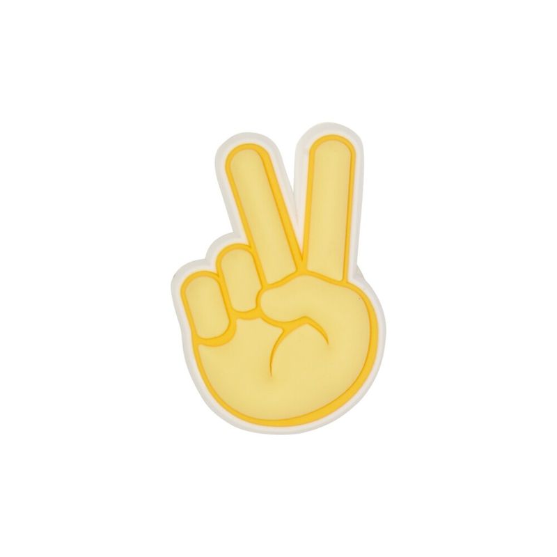 Jibbitz™ Mão Sinal da Paz