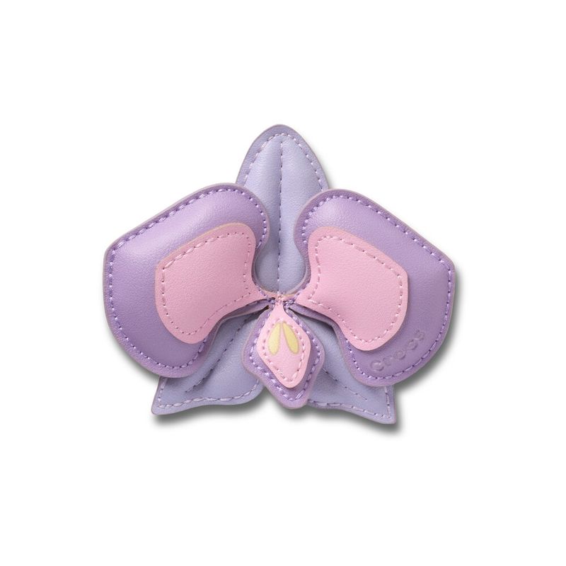 Jibbitz™ Mega Orquídia Costurada UNICO - imagem 1