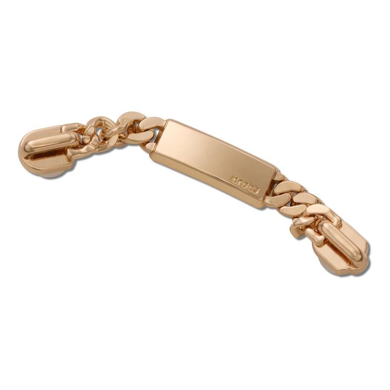 Jibbitz™ Corrente de Etiqueta Dourada UNICO - imagem 1
