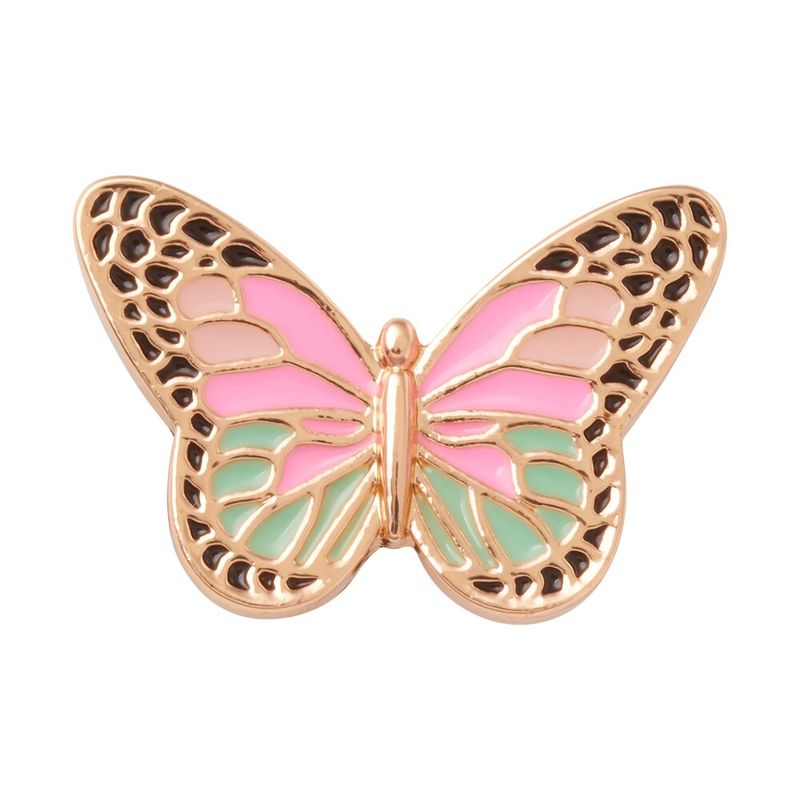 Jibbitz™ Borboleta Colorida Elevada Unico - imagem 1