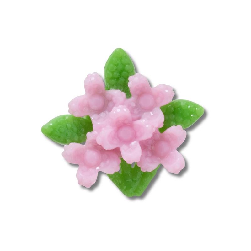 Jibbitz™ Buquê Rosa Com Miçangas UNICO - imagem 1