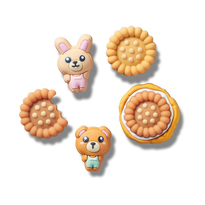 Jibbitz™ Cookies Pack Com 5 Peças UNICO - imagem 1