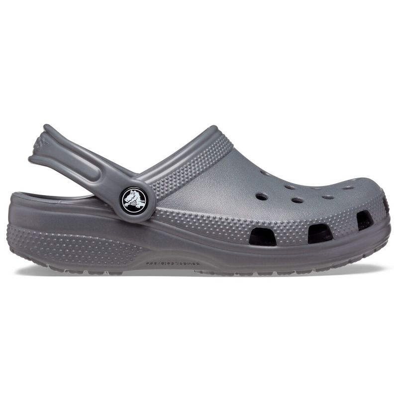 Sandália Crocs Classic Clog Juvenil Slate Grey