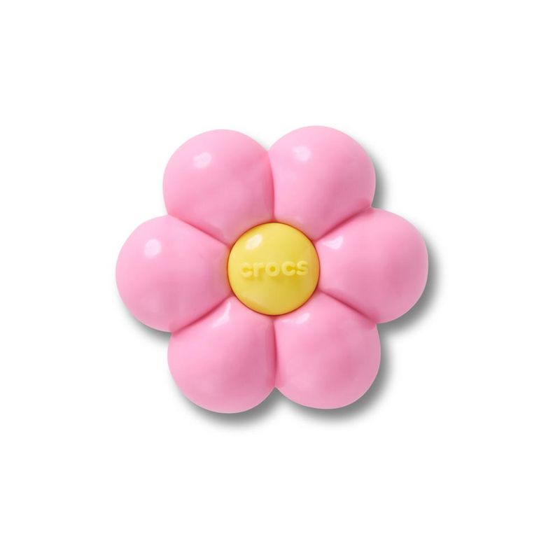 Jibbitz™ Flor Rosa Fofinha UNICO - imagem 1