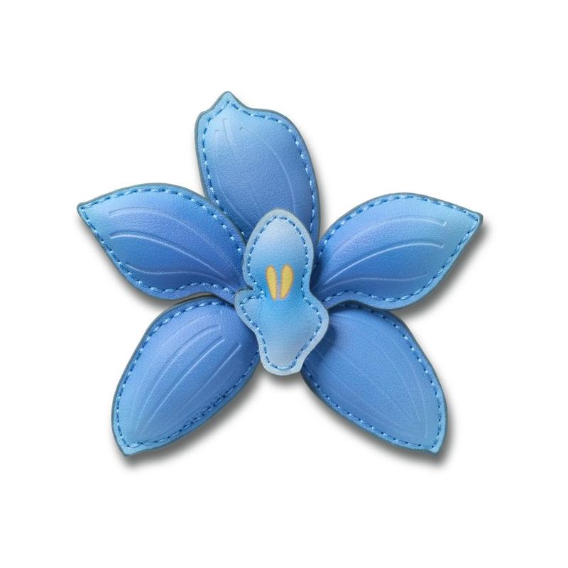 Jibbitz™ Mega Flor Azul Costurada UNICO - imagem 1