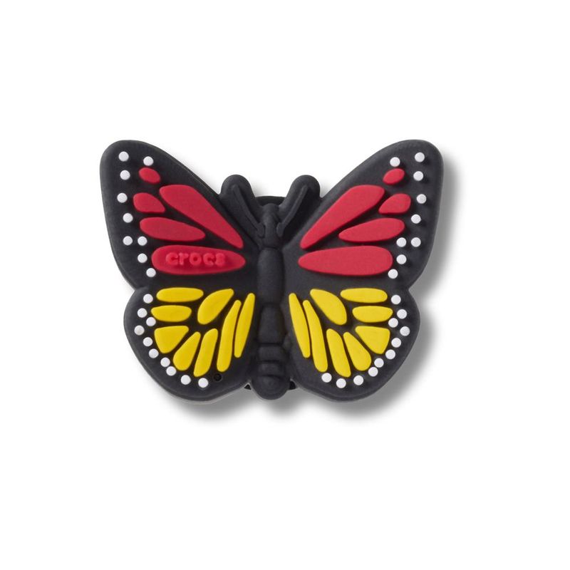 Borboleta Preta e Vermelha - imagem 1