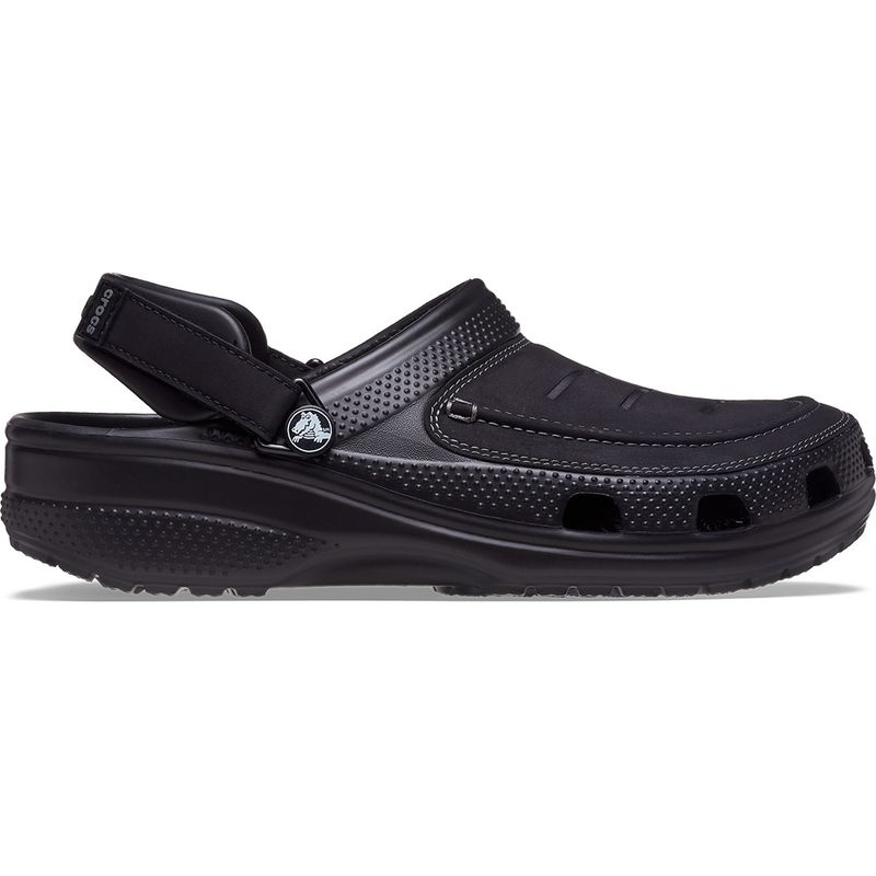 Sandália Crocs Yukon Vista II LR Clog BLACK/SLATE GREY
