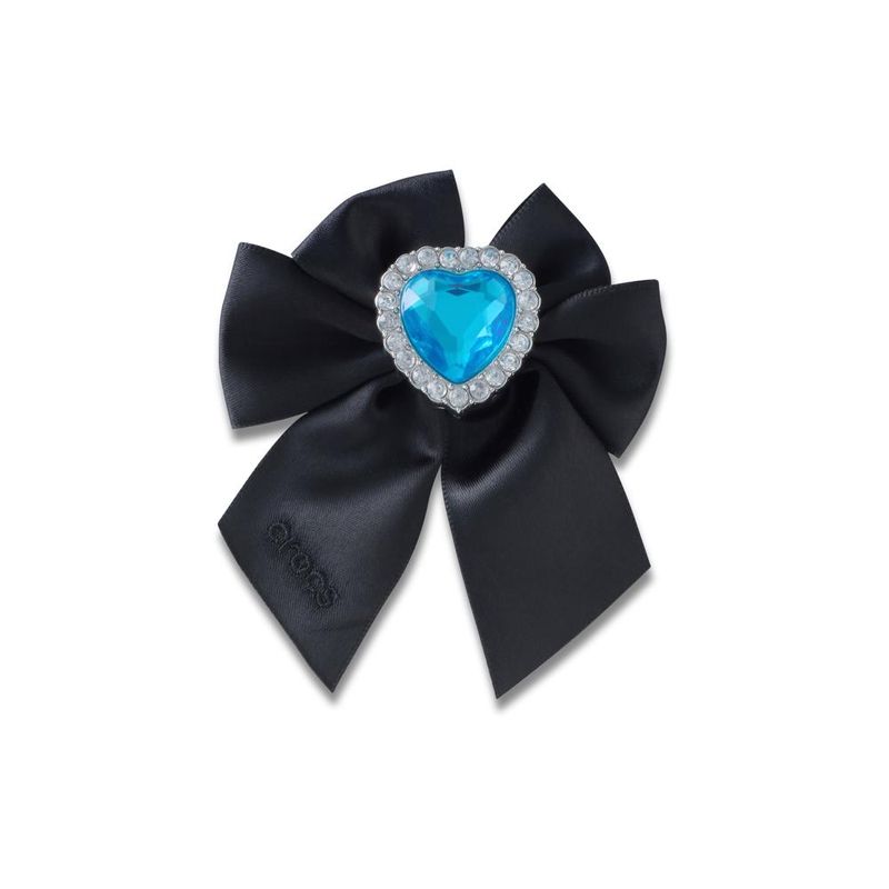 Jibbitz™ Mega Laço Preto Com Gemas UNICO