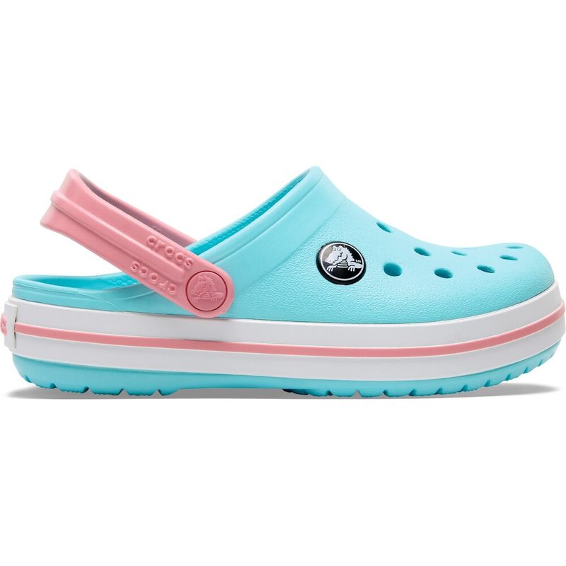 Sandália Crocs Crocband Clog Juvenil ICE BLUE/WHITE