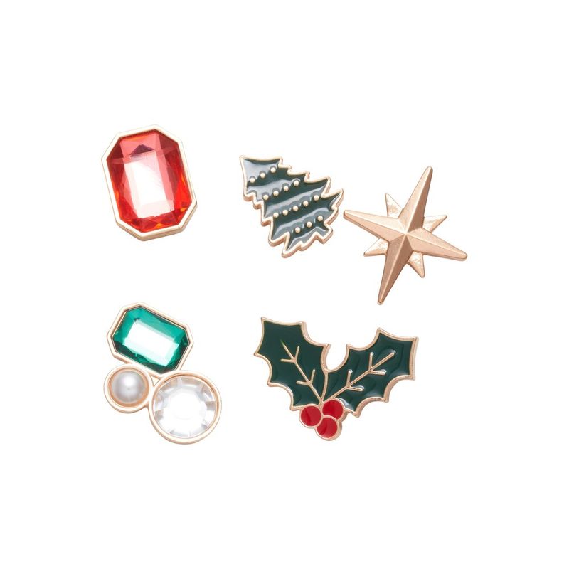 Jibbitz™ Ornamento Elevado Pack com 5 Peças Unico