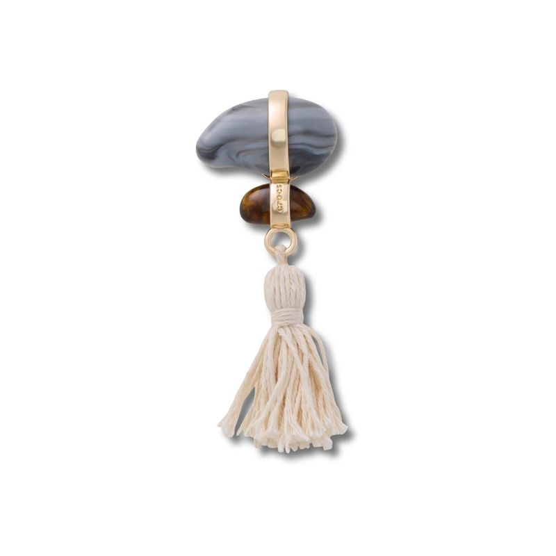 Jibbitz™ Pedras Naturais com Franja UNICO - imagem 1