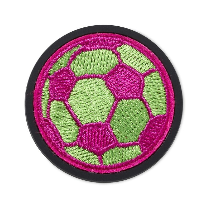 Jibbitz™ Patch Bola de Futebol Neon