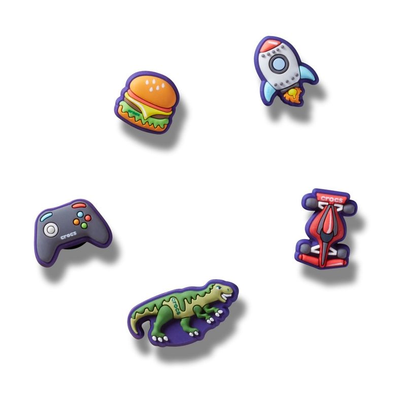 Jibbitz™ Favoritos dos Meninos Pack Com 5 Peças UNICO