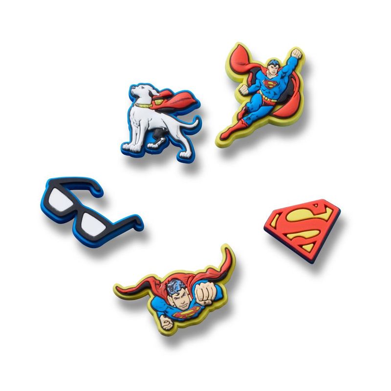 Jibbitz™ Superman Pack com 5 Peças UNICO