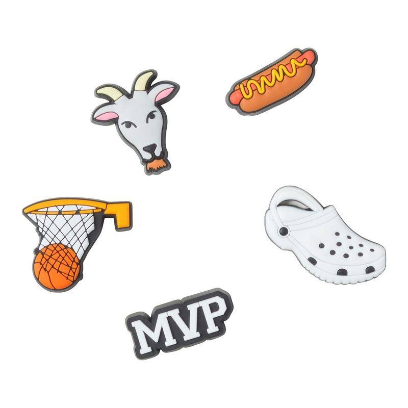 Jibbitz™ MVP Pack com 5 Peças UNICO