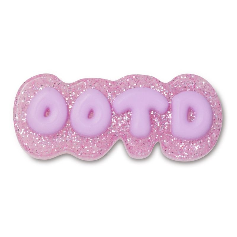 Jibbitz™ Ootd Roxa de Glitter UNICO
