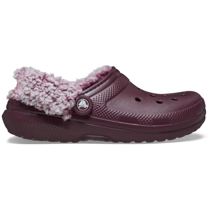 Sandália Crocs Classic Fleece Lined Clog HERITAGE RED