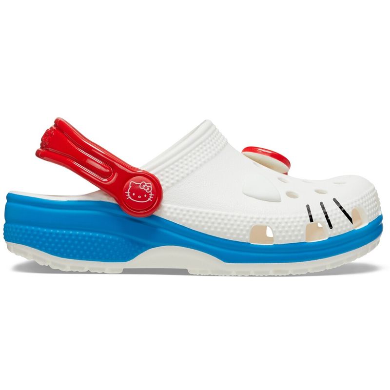 Sandália Crocs Hello Kitty IAM Classic Clog Infantil WHITE