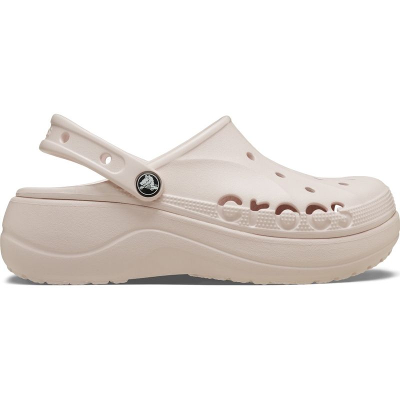 Sandália Crocs Baya Platform Clog BARELY PINK