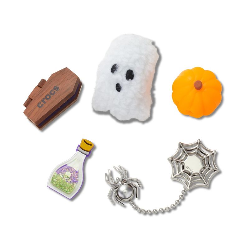 Jibbitz™ Halloween Assustador Pack Com 5 Peças UNICO