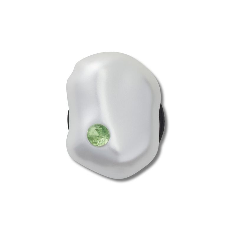 Jibbitz™ Pérola Barroca com Gema Verde UNICO