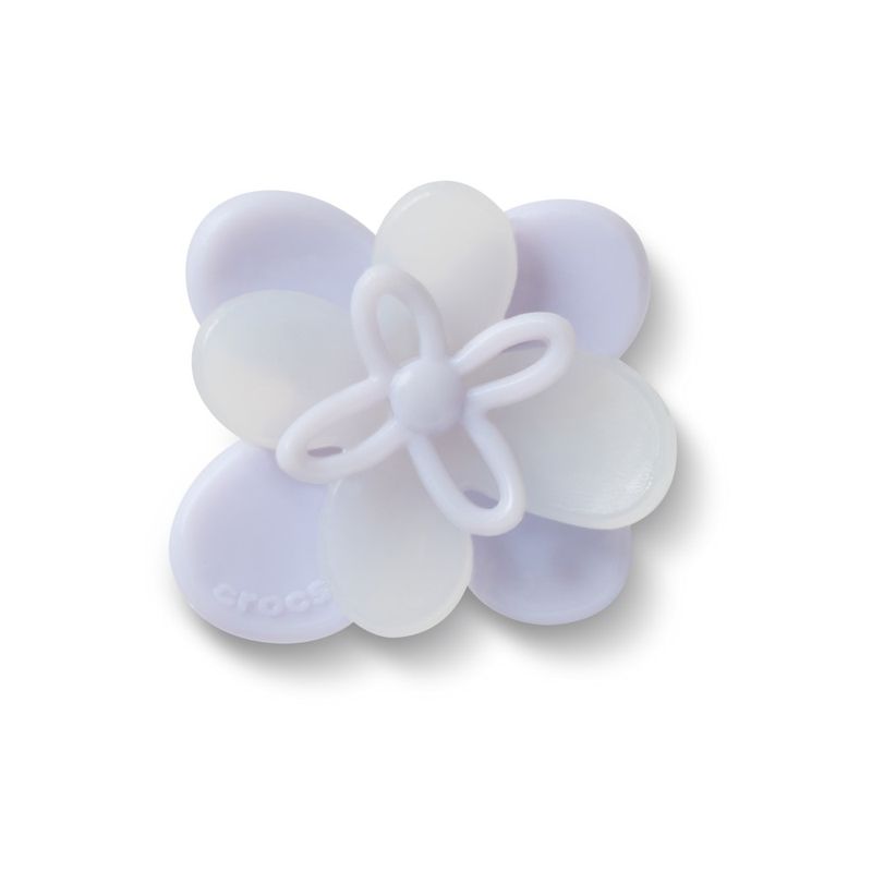Jibbitz™ Flor Azul Claro Florescendo UNICO - imagem 1