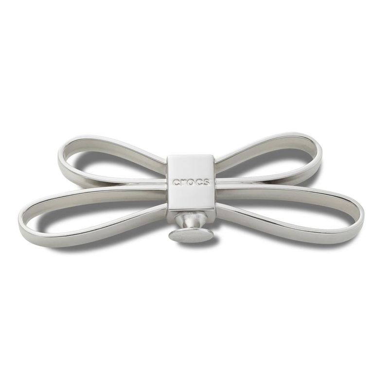Jibbitz™ Mega Laço Prateado UNICO