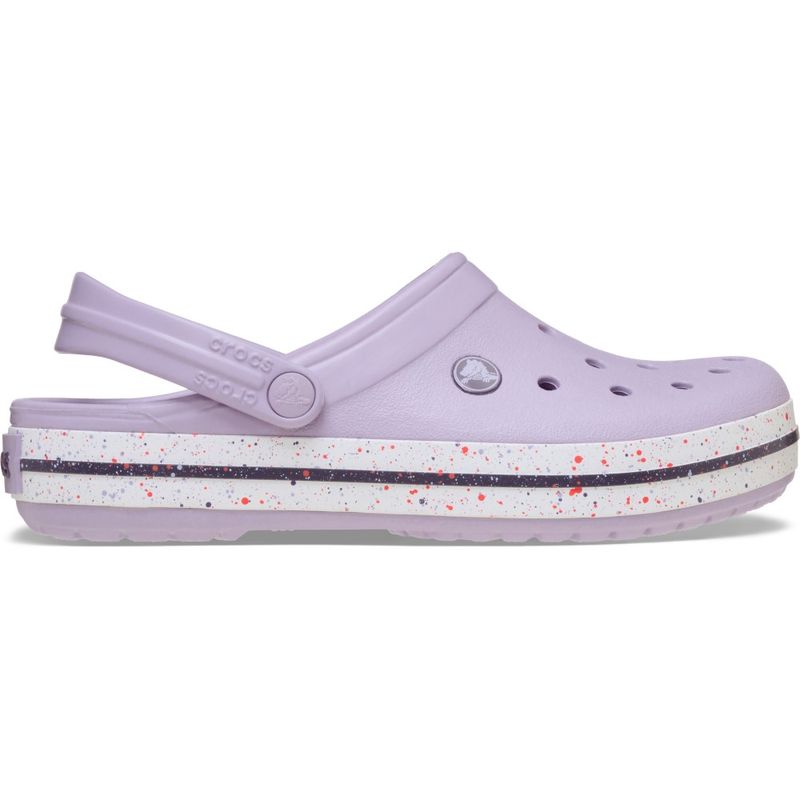 Sandália Crocs Crocband Speckled Band Clog LAVENDER